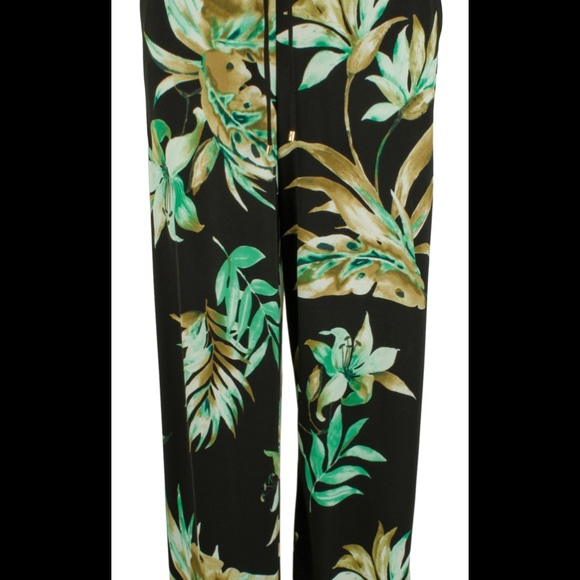 Ralph Lauren Wide leg Tropical Palazzo pants - Picture 2 of 6